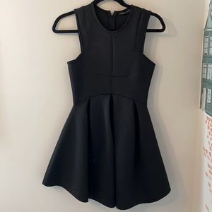 Mini black dress